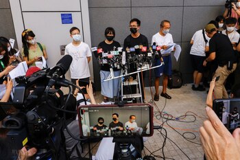 La Policía de Hong Kong