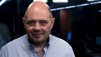 Carlos Rottemberg, productor teatral y presidente de Asociación Argentina de Empresarios/as Teatrales y Musicales (Aadet), estuvo al frente de la negociación con el Gobierno (Crédito: Santiago Saferstein)
