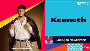 Kenneth, concursante del Benidorm Fest