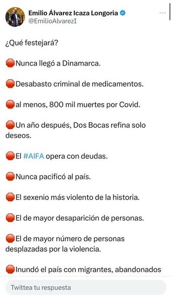 Políticos de oposición acusaron que