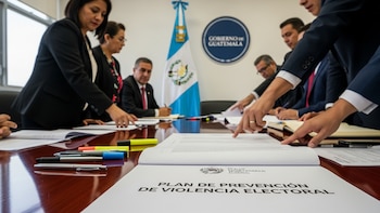 El Gobierno de Guatemala prepara un plan para prevenir la violencia electoral
