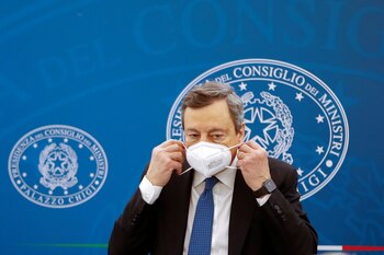 El primer ministro de Italia,