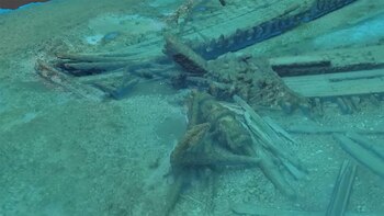 Arqueólogos marinos encontraron una imponente