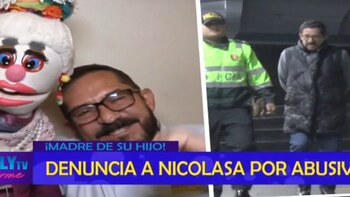 Ángel Calvo y su expareja