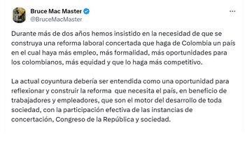 Bruce Mac Master, presidente de