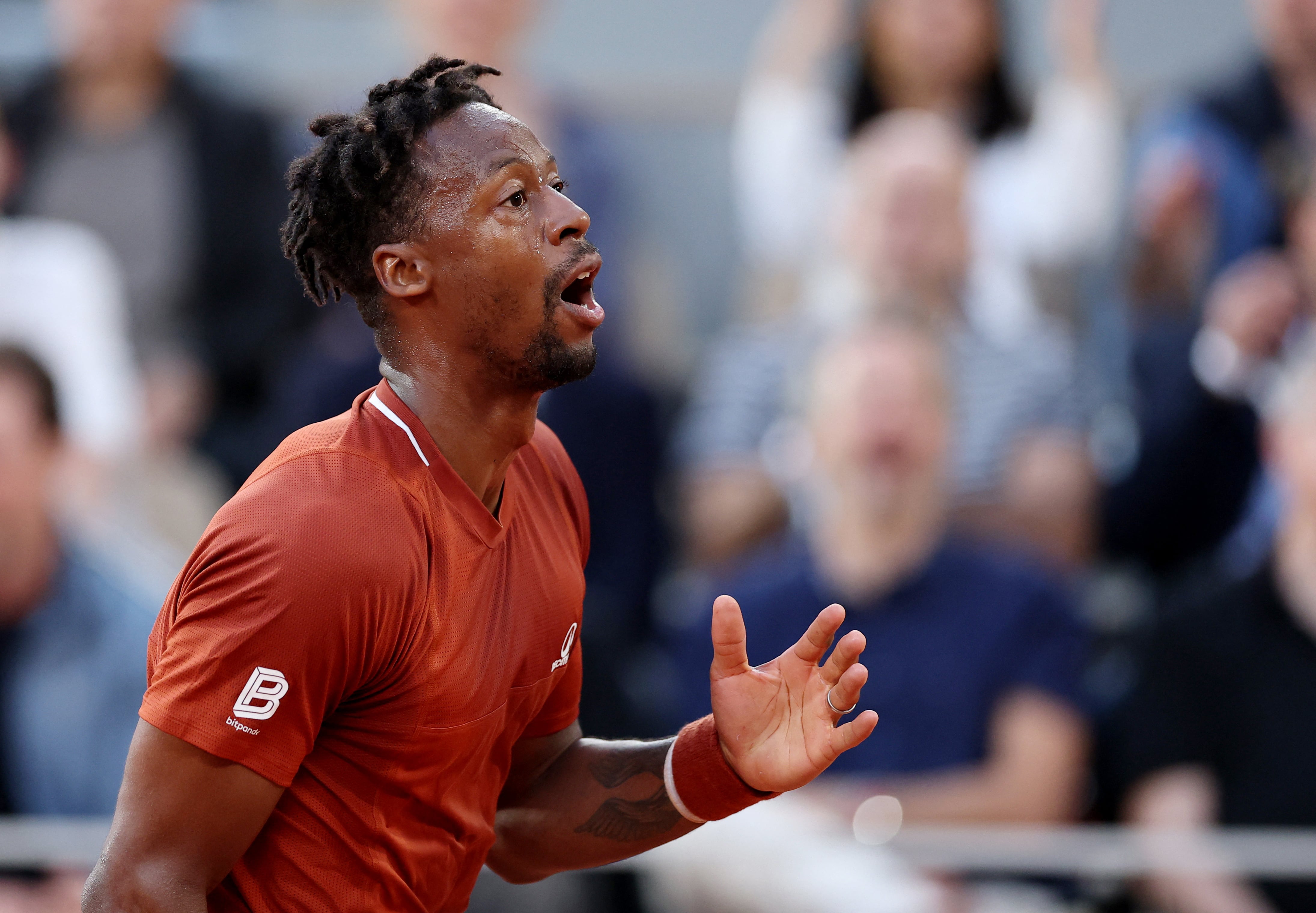 El tenista francés Gael Monfils (Reuters/Gonzalo Fuentes)