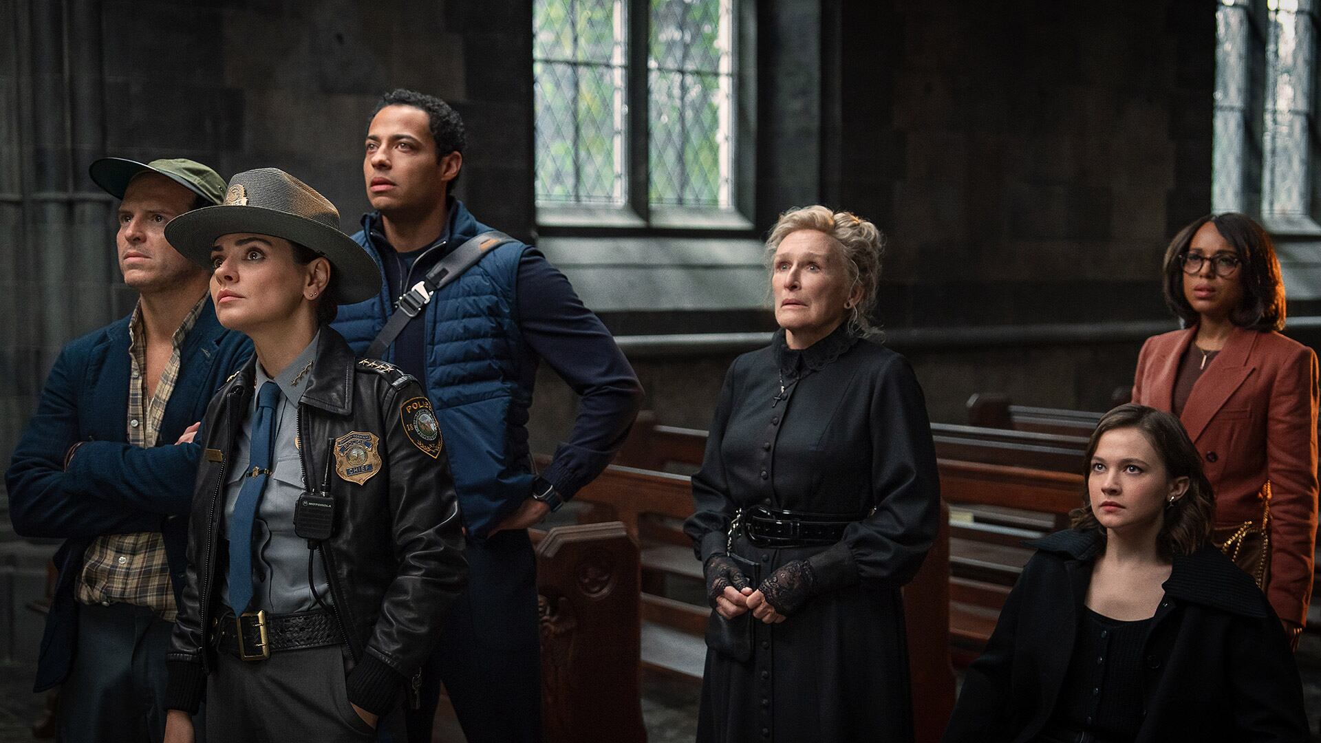 La conexión de Glenn Close con la naturaleza y los recuerdos felices de su infancia le brindan apoyo emocional (John Wilson/Netflix)