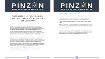 Juan Carlos Pinzón acudió a