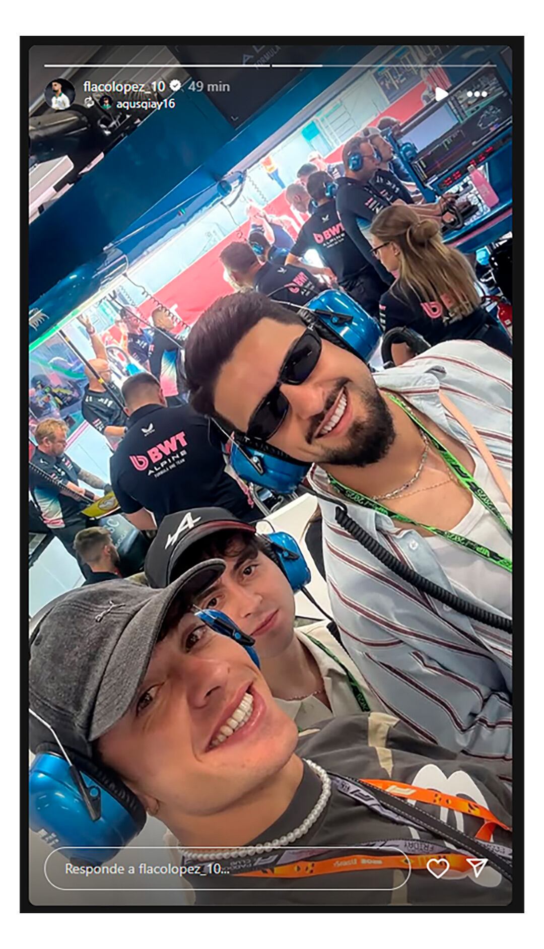 Agustin Giay y José Manuel López presentes en Interlagos