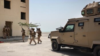 La coalición internacional lanza una