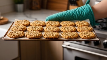 Receta de galletas saladas con semillas de girasol, rápida y fácil
