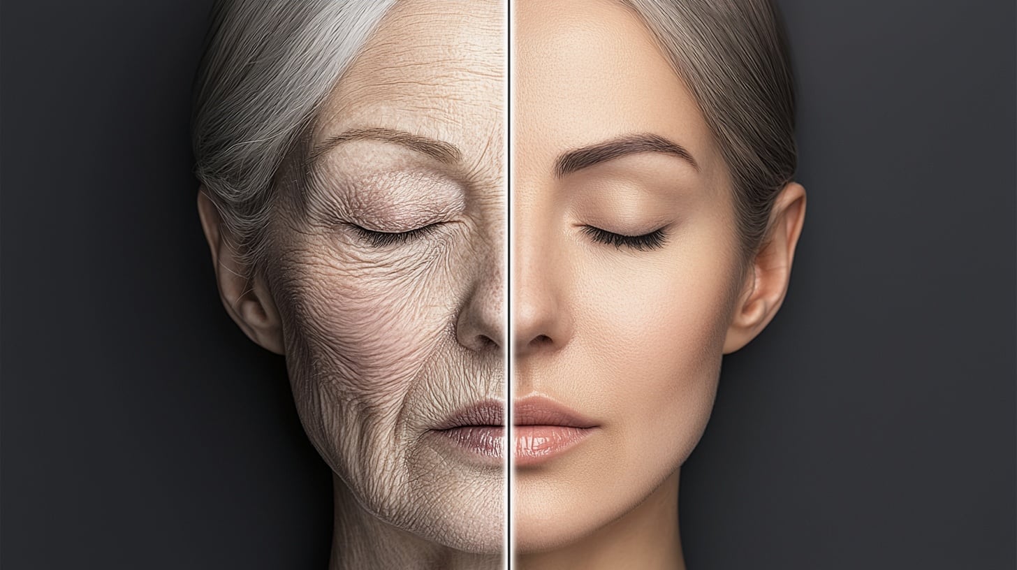 La ralentización celular y la pérdida de colágeno contribuyen a la aparición de piel cetrina y opaca en adultos (Imagen Ilustrativa Infobae)