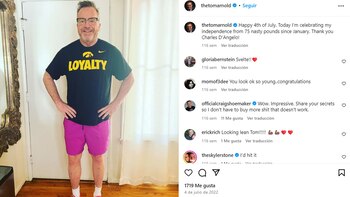 Según reveló en sus redes