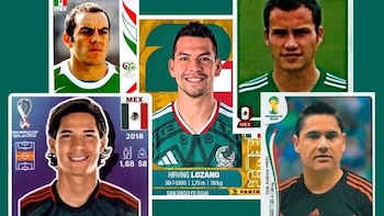 Quienes son los mexicanos que salieron en el álbum del Mundial, pero no fueron convocados
