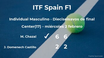 El tenista Jordi Domenech Castillo