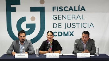 La conferencia fue realizada este 17 de abril. Crédito: FGJCDMX