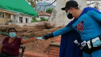 Tapabocaman. Foto: redes sociales.