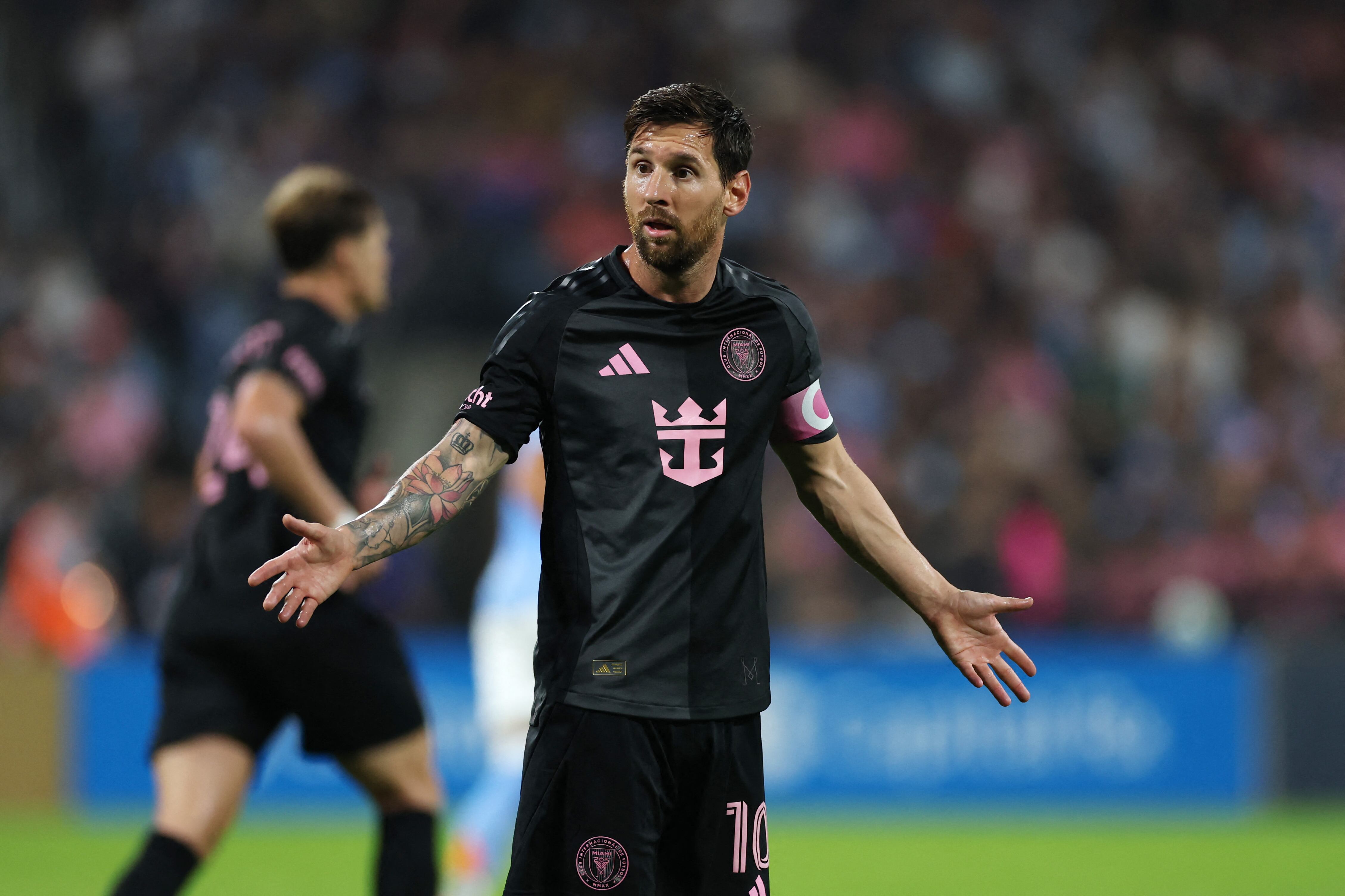 Lionel Messi está en plena lucha personal por el Botín de Oro de la MLS, que se le otorga al máximo goleador del certamen (Elsa/Getty Images/AFP)