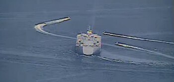 Imagen aérea de la temeraria