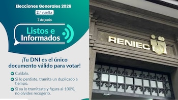 RENIEC informa que hay más de 500 mil DNI listos para ser recogidos. (Foto composición: Infobae Perú/FB: @RENIECPERU)