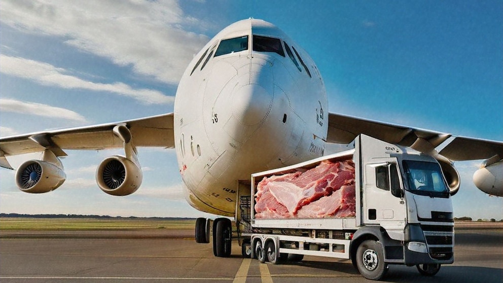 Córdoba abrió una nueva vía exportadora: realizó su primera exportación aérea de carne refrigerada a Europa