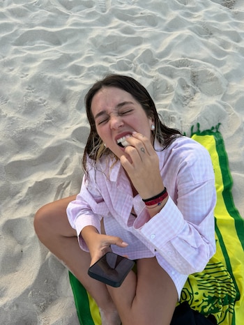 Así fueron las increíbles vacaciones de Leticia Siciliani en Río de Janeiro
