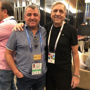 Wilmar Valdéz (izquierda) José “Pino”