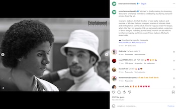 Michael película detrás de escena inédito