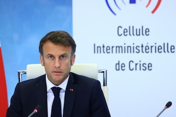 Emmanuel Macron, presidente de Francia