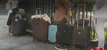 Los agraviados, procedentes de distintas