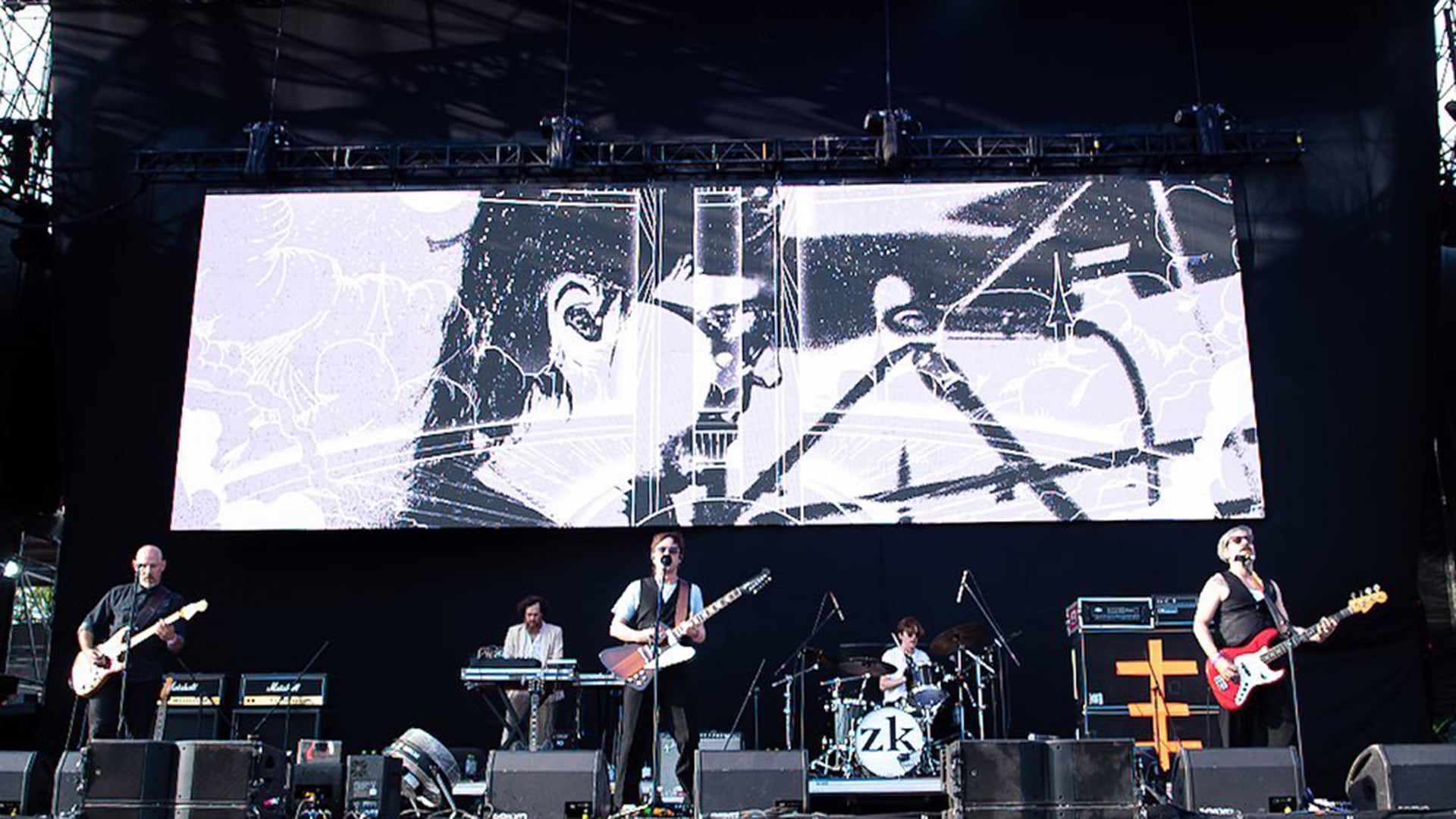 Zurdok durante un concierto en Monterrey