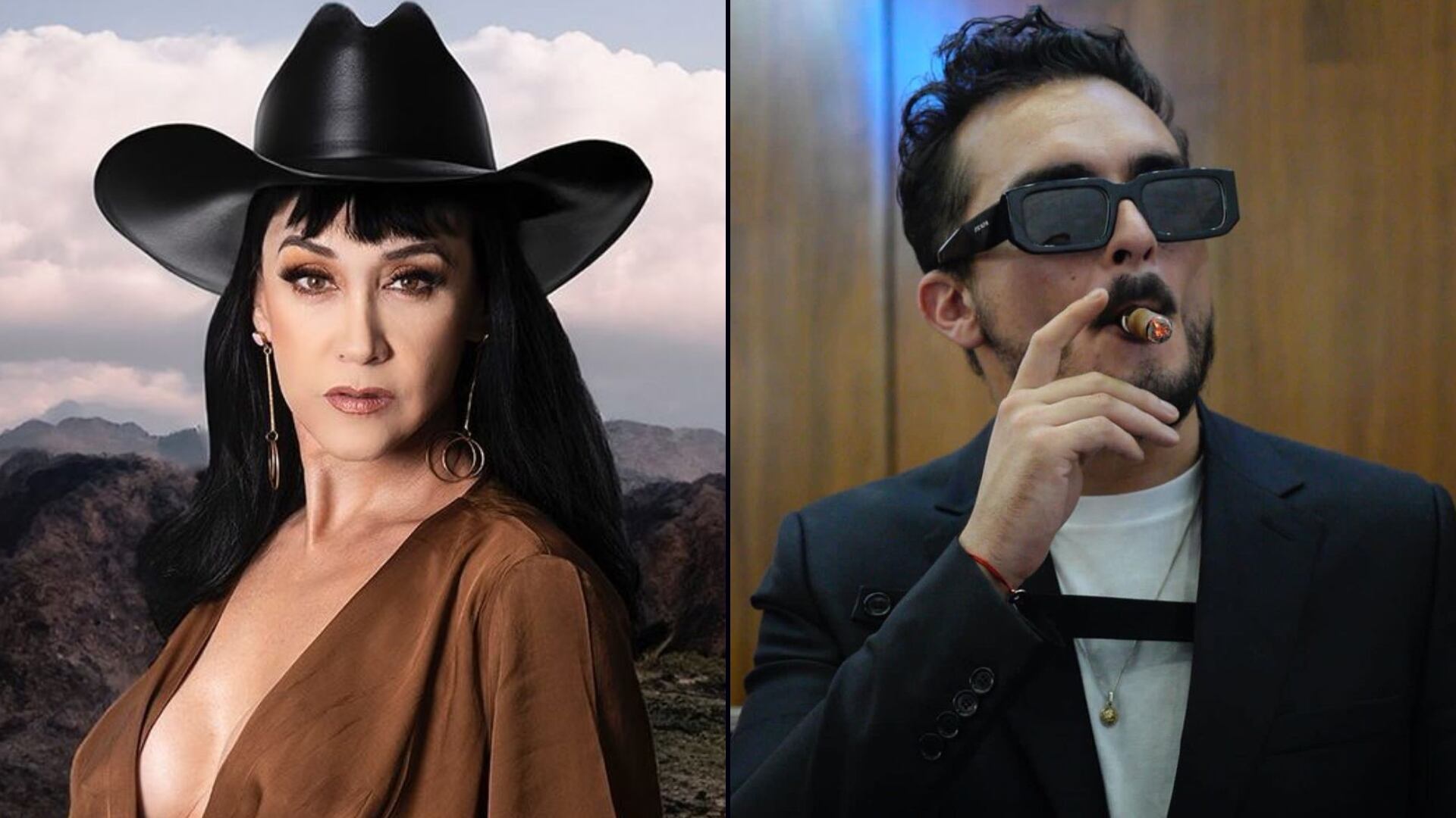 Susana Zabaleta y Ricardo Pérez fueron captados en el aeropuerto.Foto: @susanazabaleta, @ricardomedijo