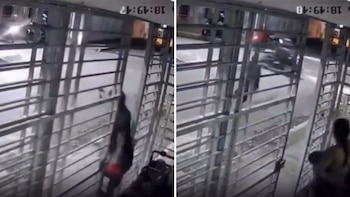 Hombre con arma de fuego salió en defensa de su vecino en Cali cuando iba a ser asaltado: todo quedó en video
