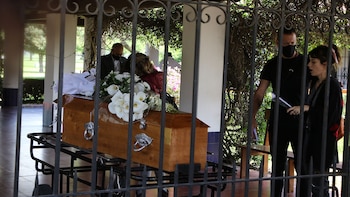 Entierro padre Gimena Accardi