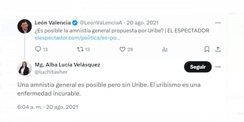 Alba Lucía Velásquez y sus señalamientos contra Álvaro Uribe