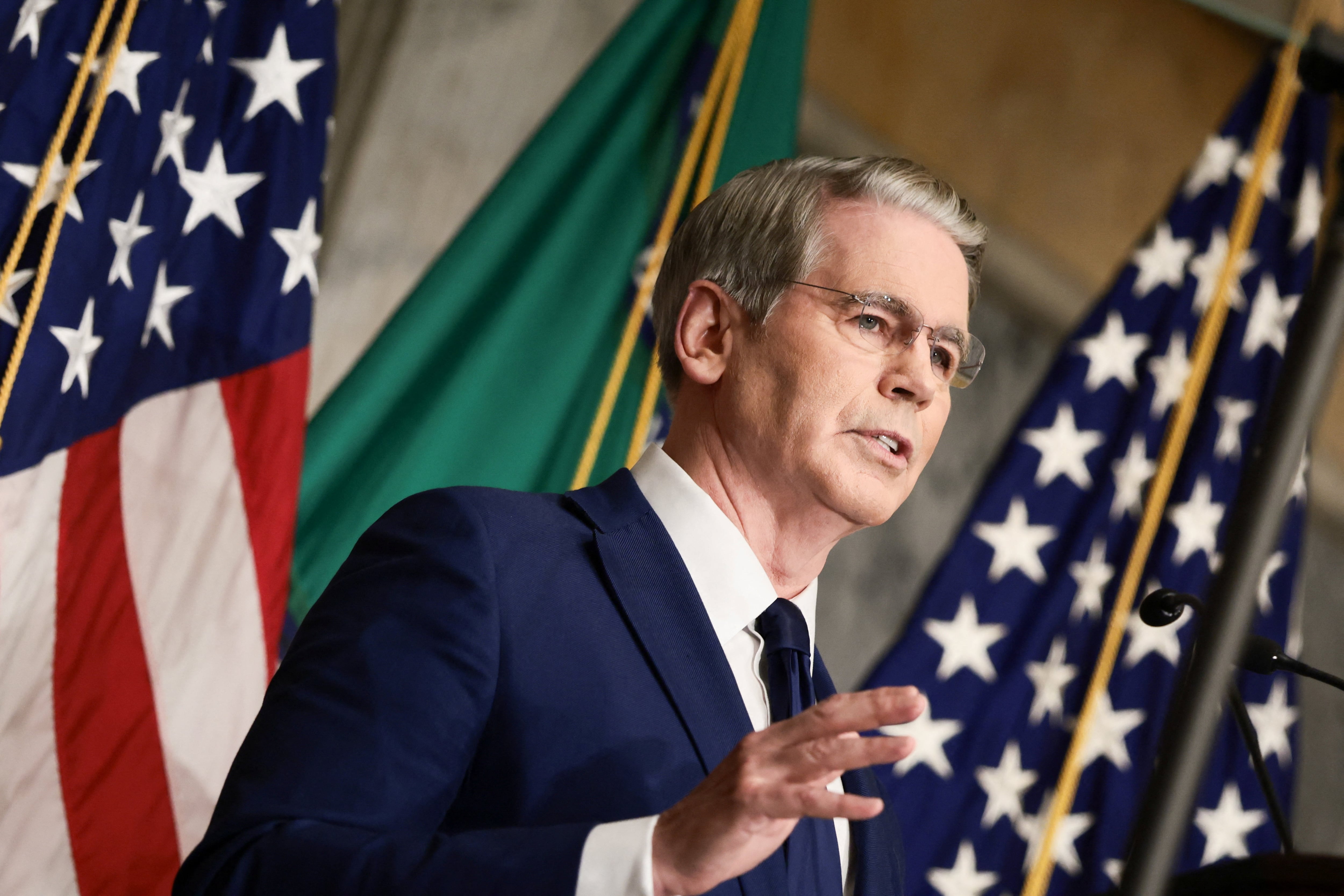 El secretario del Tesoro de EEUU, Scott Bessent (REUTERS)