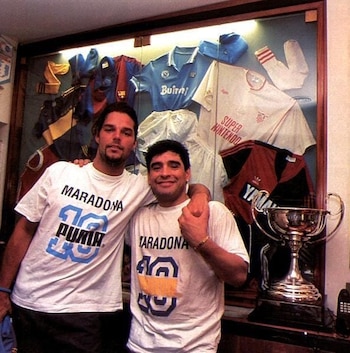 ricky martin diego maradona