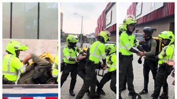 En video quedó dramático clamor