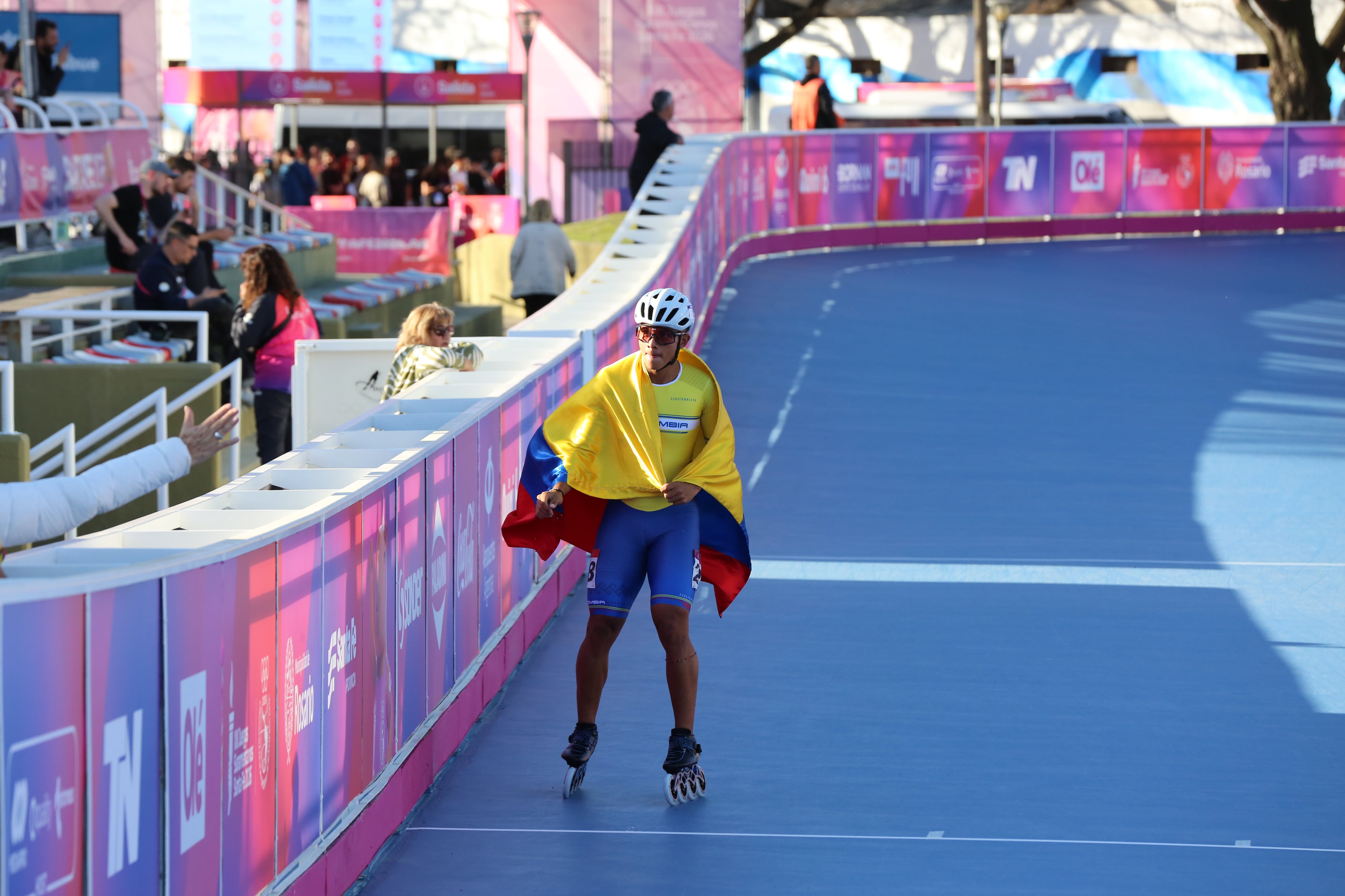 El patinaje le entregó tres oros a Colombia con Gabriela Rueda, Sara Muñoz y Santiago Vásquez, además del título de Brayan Carreño en danza masculina - crédito Comité Olímpico Colombiano