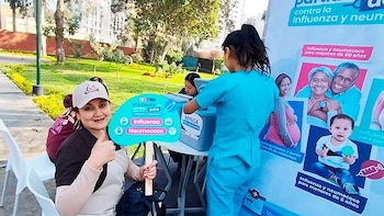 Un punto de vacunación gratuita