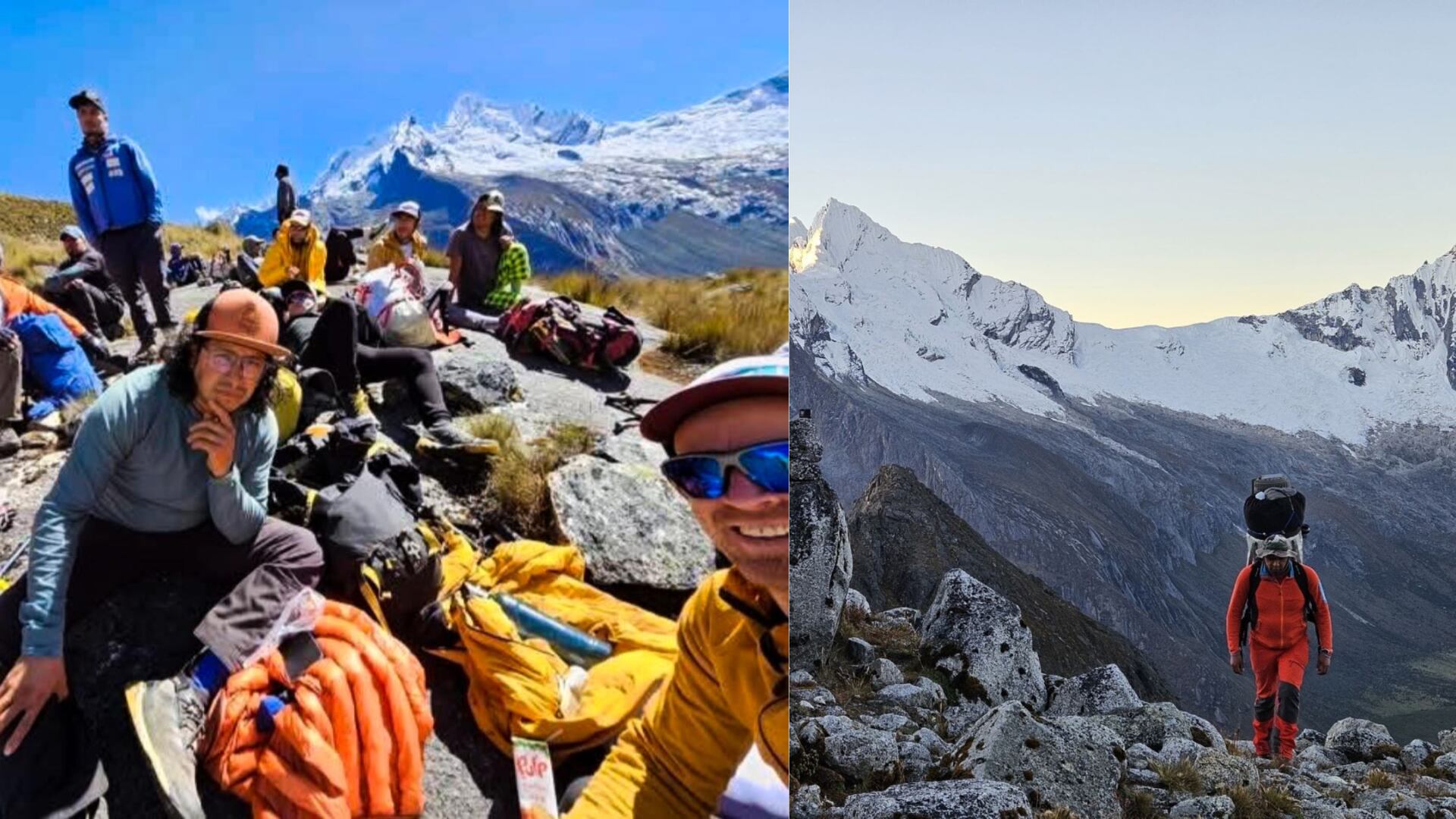 Montañistas extranjeros se suman a la búsqueda de desaparecidos en nevado de Áncash| Andina