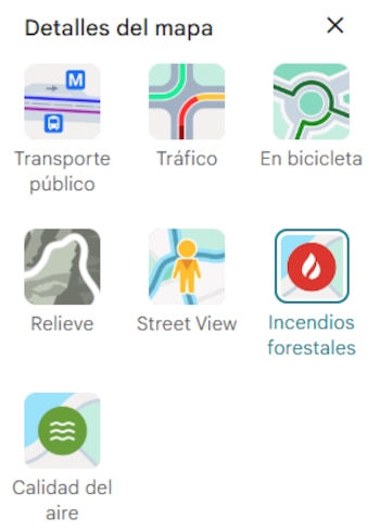 Las diferentes capas de Google