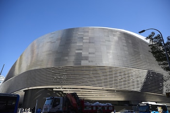 Estadio Santiago Bernabéu. (Europa Press)
