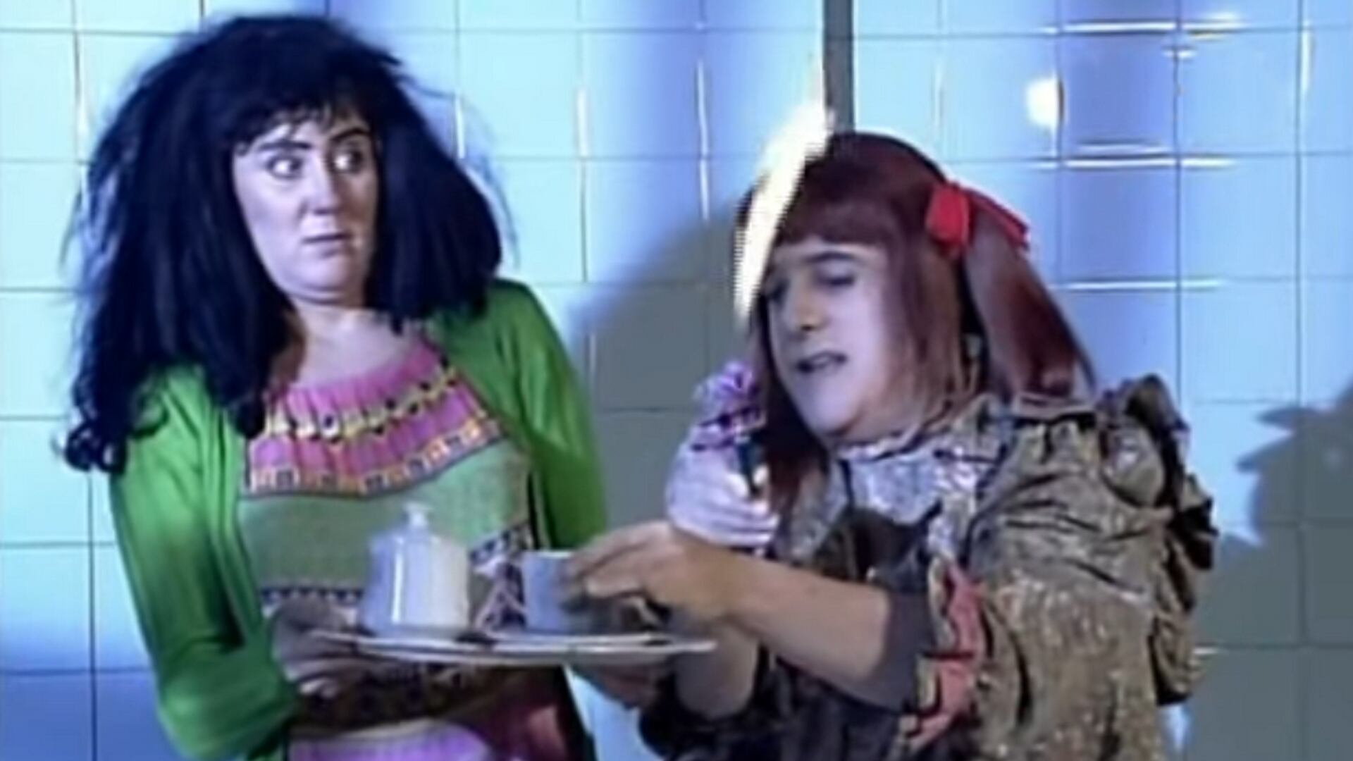 Verónica Llinás y Antonio Gasalla