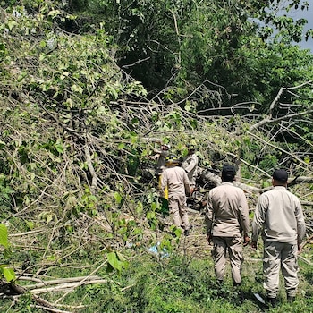 La muerte de Eber Larios García pone el foco en la urgencia de identificar y reubicar familias en zonas de alto riesgo en Honduras. (Foto: Dimensión Informativa HN)