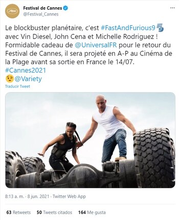 F9 narrará la rivalidad entre