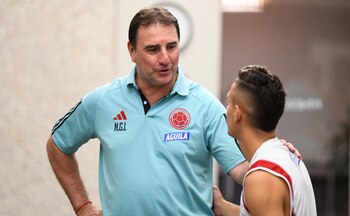 La selección Colombia realiza su