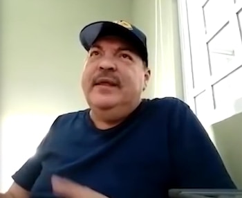 Julio Preciado antes de someterse