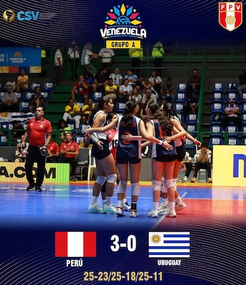 Perú venció 3-1 a Uruguay y aseguró su primer lugar en el Grupo A.