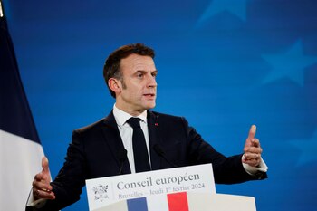 Emmanuel Macron (REUTERS/Johanna Geron)